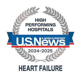 High Performing badge for Heart Failure